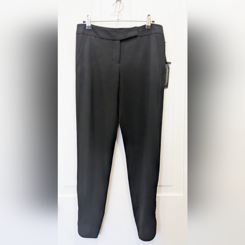 NWT White House Black Market Soft Drape Taper Ankle Dress Pants | 0
